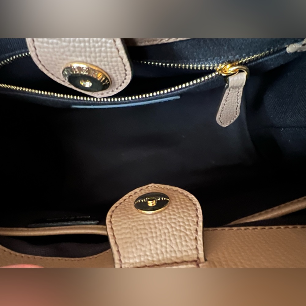 New Burberry Banner Small Tote House Check Derby Shoulder Crossbody Bag - Picture 9 of 13